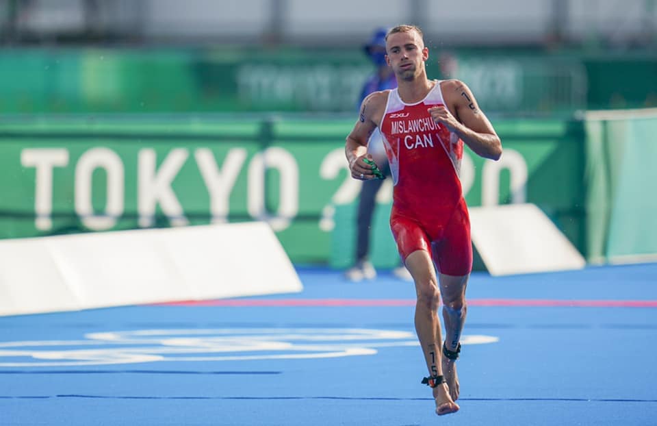 Cramps derail Tyler Mislawchuk’s medal hopes in men’s triathlon at Tokyo Olympics
